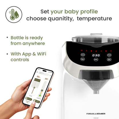 Attack Baby’s Formula Dispenser – Smart Baby Bottle Maker