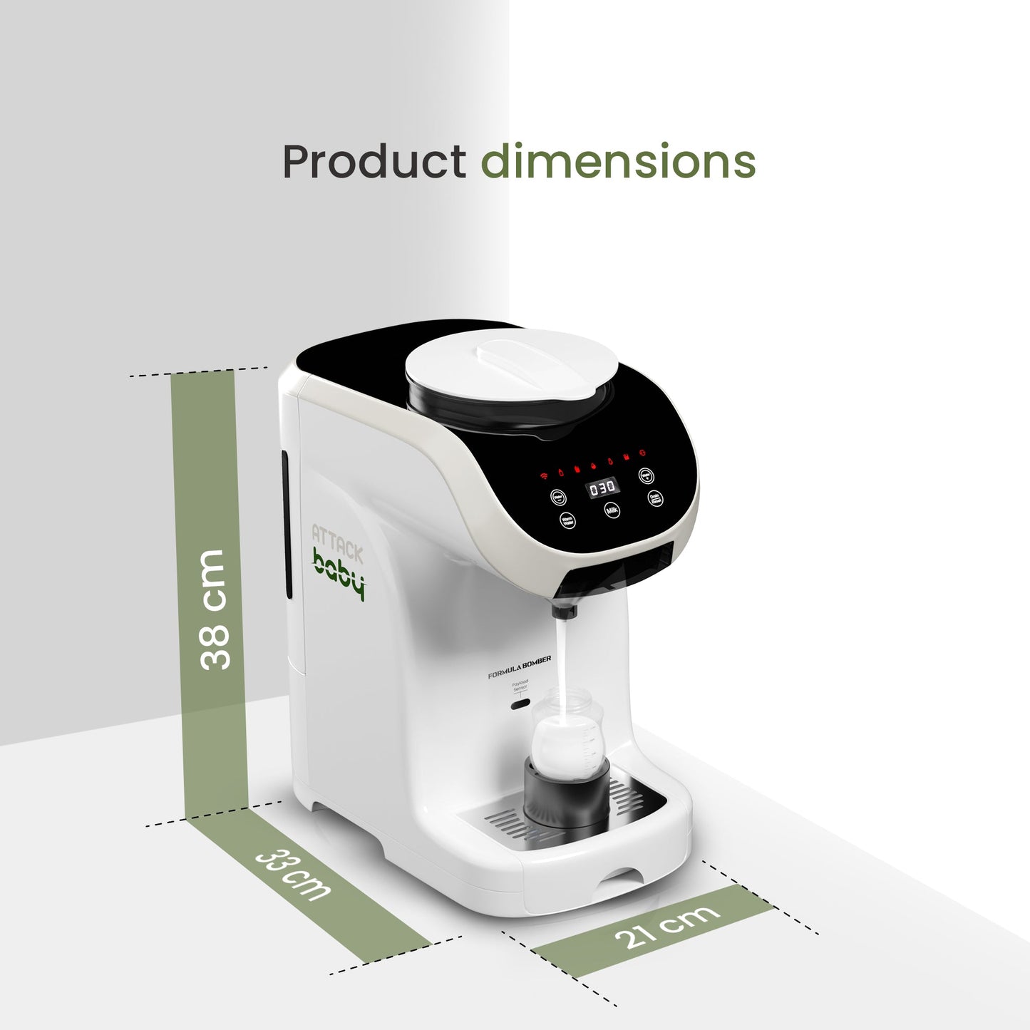 Attack Baby’s Formula Dispenser – Smart Baby Bottle Maker